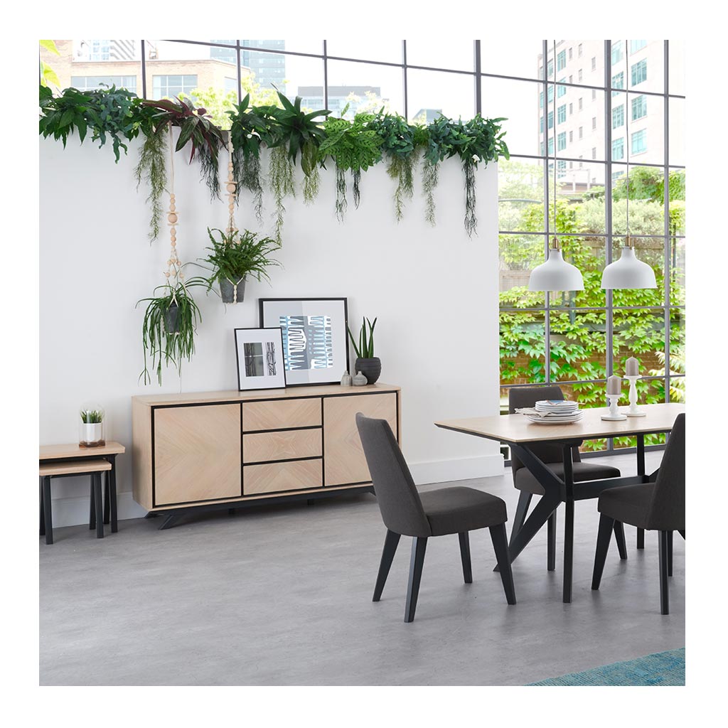 Archer Modern Scandinavian Wooden Oak Sideboard INTERIOR SECRETS  DT2260-VN Helga Wide Sideboard And Buffet , RETROJAN  Maddox Contemporary Sideboard - Large