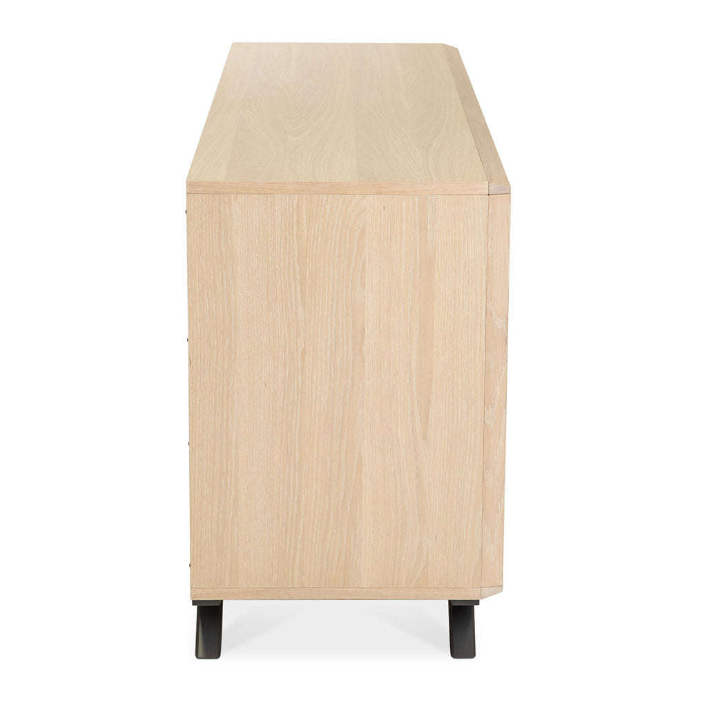 Archer Modern Scandinavian Wooden Oak Sideboard INTERIOR SECRETS  DT2260-VN Helga Wide Sideboard And Buffet