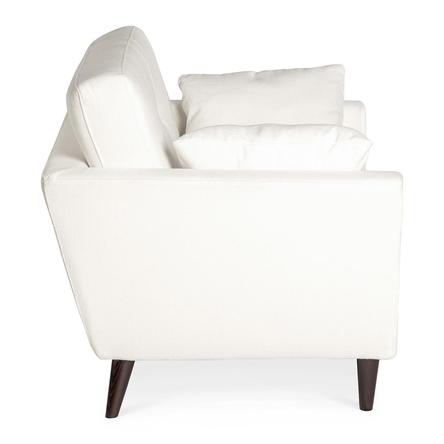 Classic Scandinavian Winston Cashmere Armchair in White