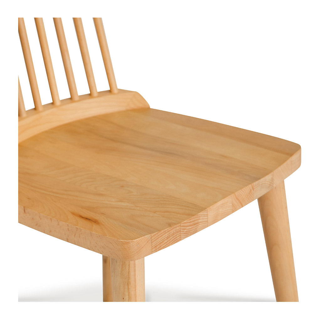 Elsa Scandinavian Wooden European Beech Spindle Dining Chair INTERIOR SECRETS DC790-VN Miles Spindle Back Dining Chair