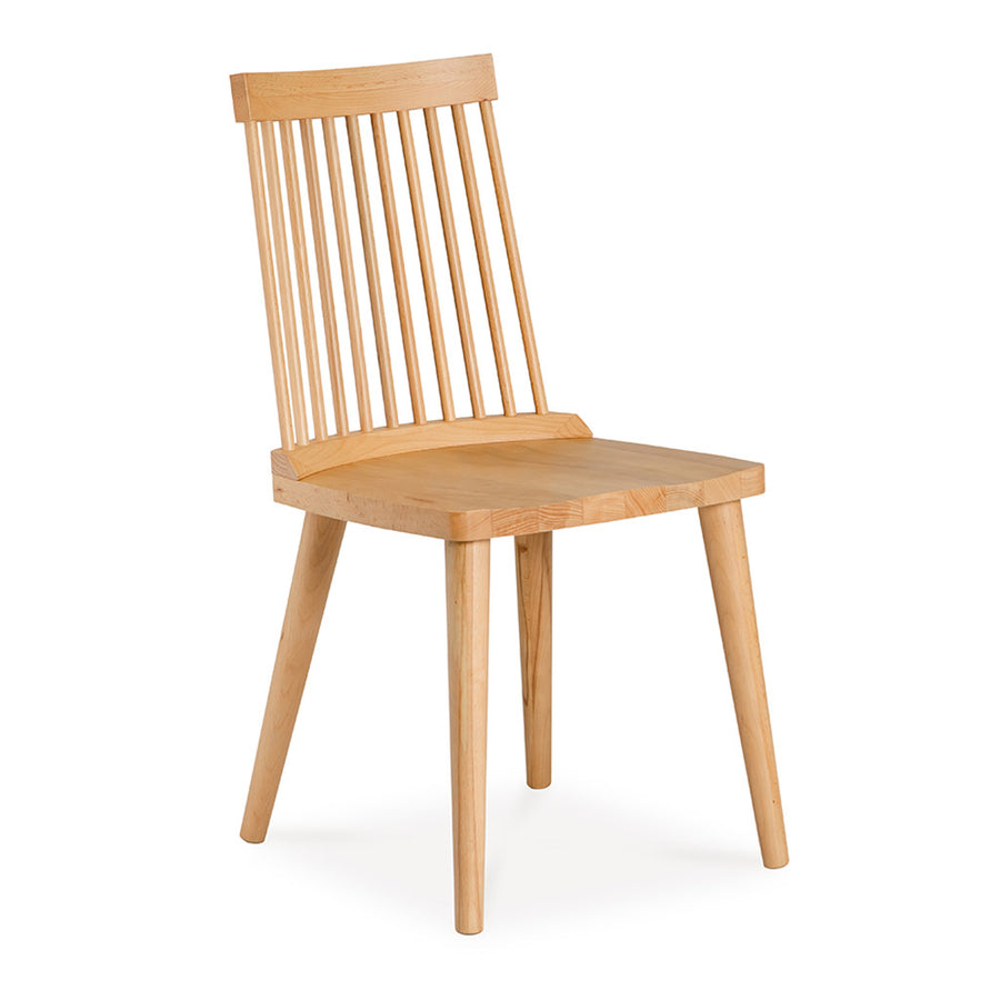 Elsa Scandinavian Wooden European Beech Spindle Dining Chair INTERIOR SECRETS DC790-VN Miles Spindle Back Dining Chair