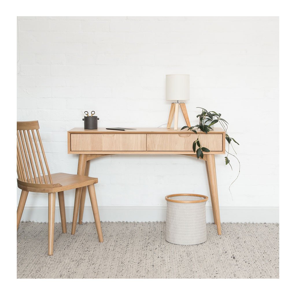 Elsa Scandinavian Wooden European Beech Spindle Dining Chair INTERIOR SECRETS DC790-VN Miles Spindle Back Dining Chair