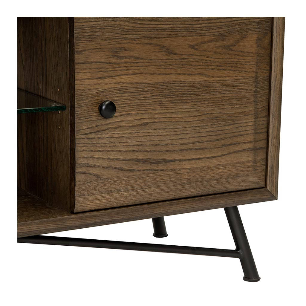 Finn Modern Industrial Scandinavian Entertainment Unit