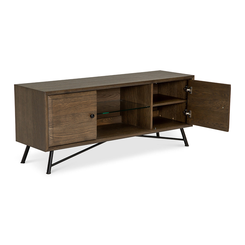 Finn Modern Industrial Scandinavian Entertainment Unit