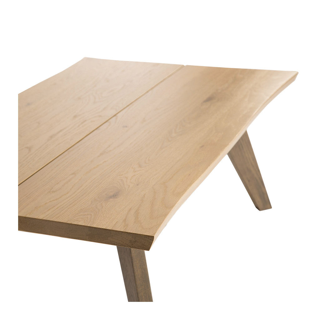 Fredrik Rustic Industrial Scandinavian Wooden Oak Coffee Table