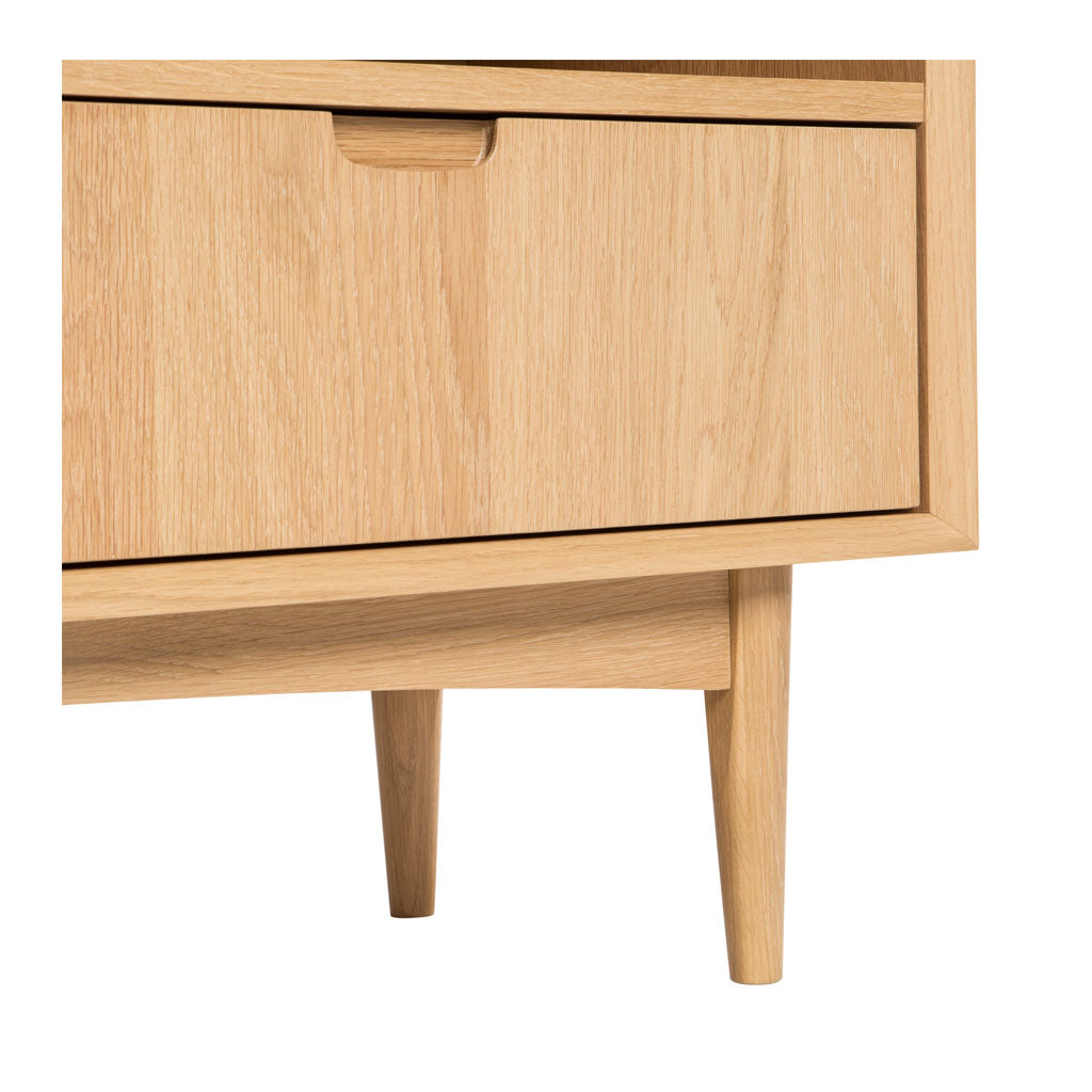 Ingrid Retro Scandinavian Wooden Oak Wide Entertainment Unit BROSA ETUMIA16OAK Mia Large Entertainment Unit, INTERIOR SECRETS  TV2117-VN Johansen Scandinavian TV Entertainment Unit With 3 Drawers - Natural, MATT BLATT  Stockholm 3 Drawer Entertainment Unit