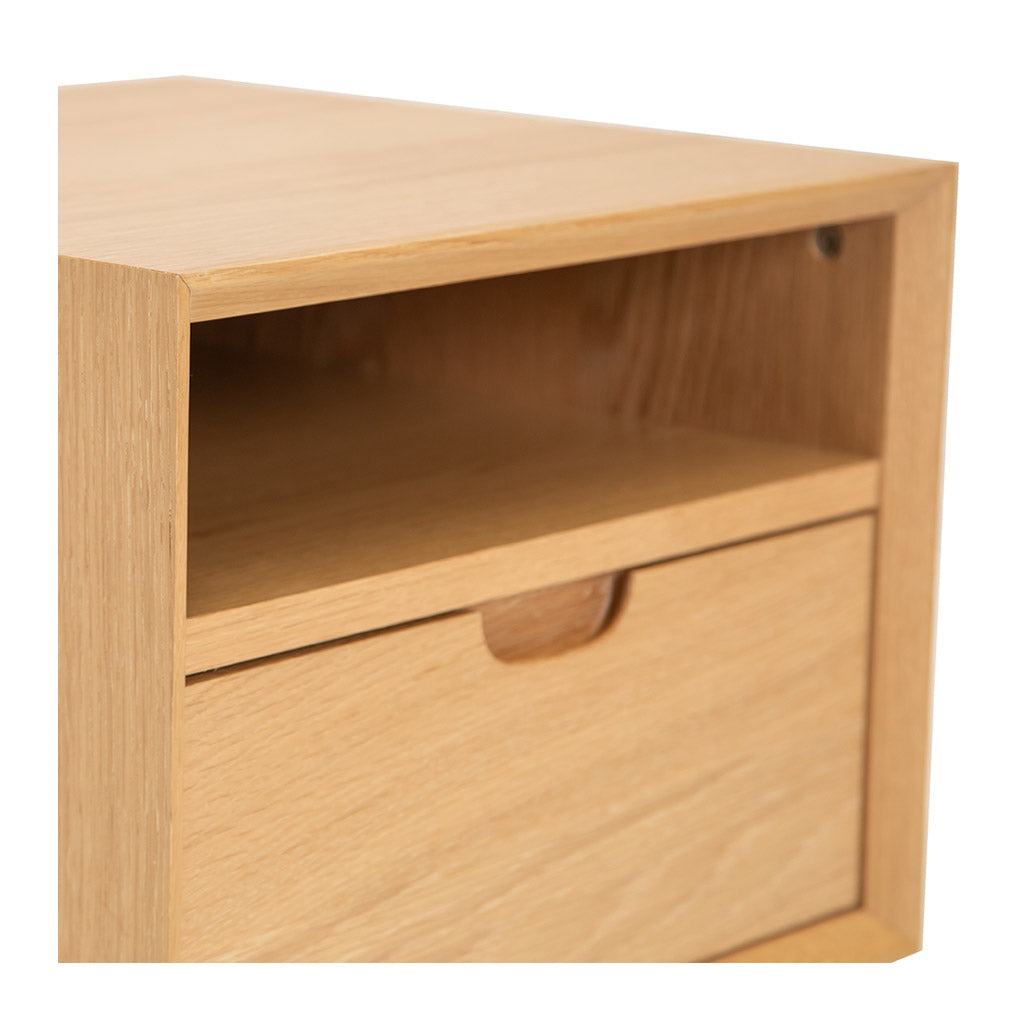 Jakob Danish Scandinavian Wooden Oak Bedside Table with Drawer BROSA STBETH01OAK Ethan Square Side Table, INTERIOR SECRETS  CF695-VN Asta SQ Wooden Bedside Table, RETROJAN Mia Contemporary Nightstand with Shelf, LIFE INTERIORS Orbit 1 Drawer Nightstand (Oak), TEMPLE AND WEBSTER TPWT2532 Olsen Oak Square 1 Drawer Bedside Table