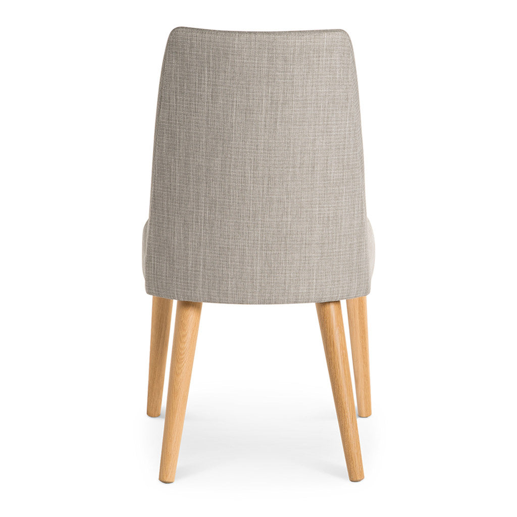Josefine Scandinavian Wooden Oak and Grey Linen Dining Chair INTERIOR SECRETS DC789STE-VN Miles Scandinavian Upholstered Modern Dining Chair MATT BLATT Norfolk Dining Chair