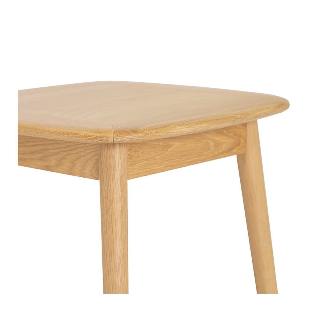 Natsumi Japanese Scandinavian Wooden Oak Side Table LIFE INTERIORS Koto Side Table BROSA Kaneko Lamp Table