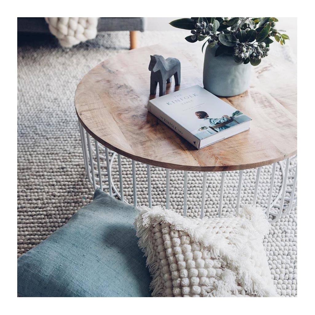 Other décor Zakkia Concrete Dala Horse - Black 01-003-N-BLA lifestyle