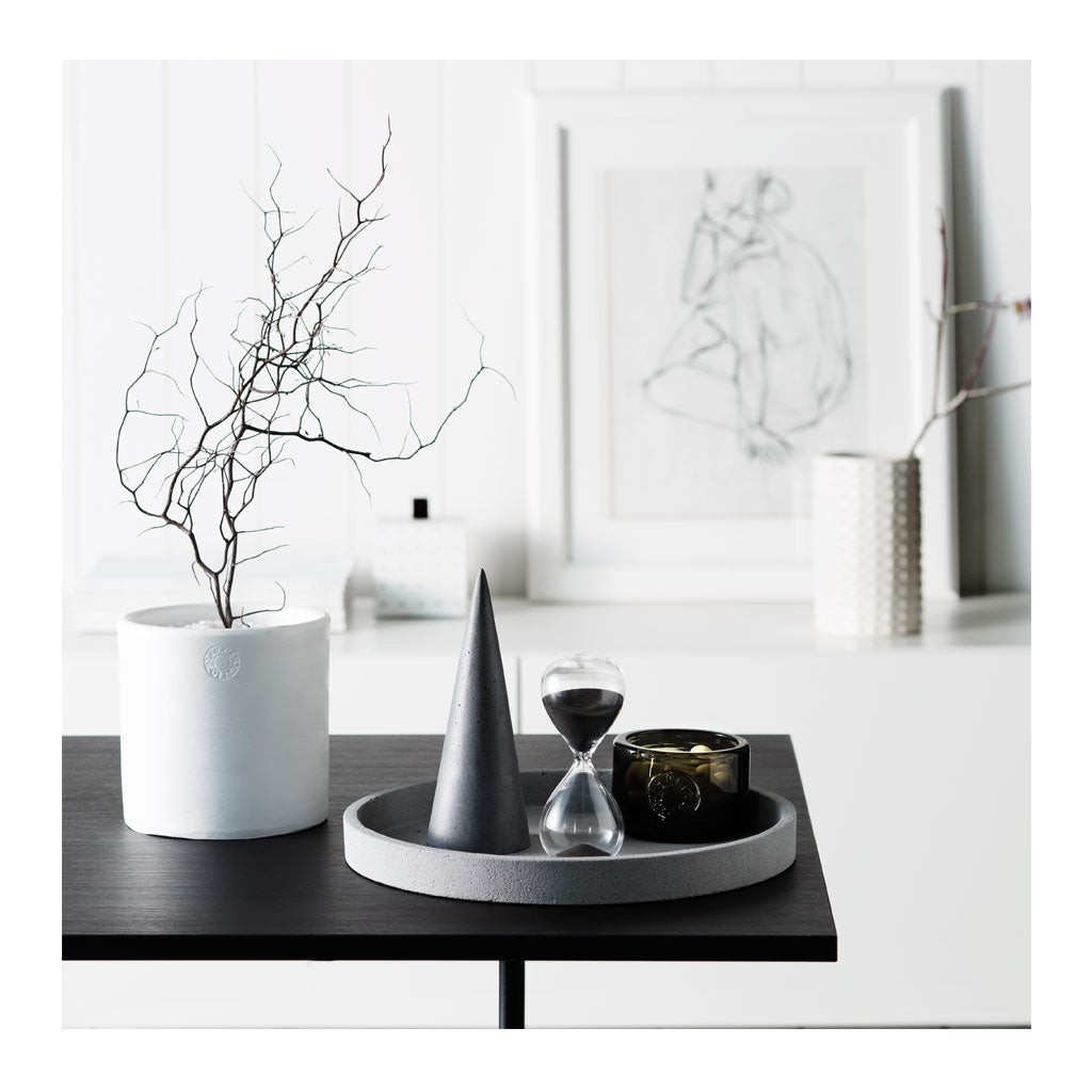 Other décor Zakkia Large Concrete Cone - Natural 01-028-L-NAT lifestyle