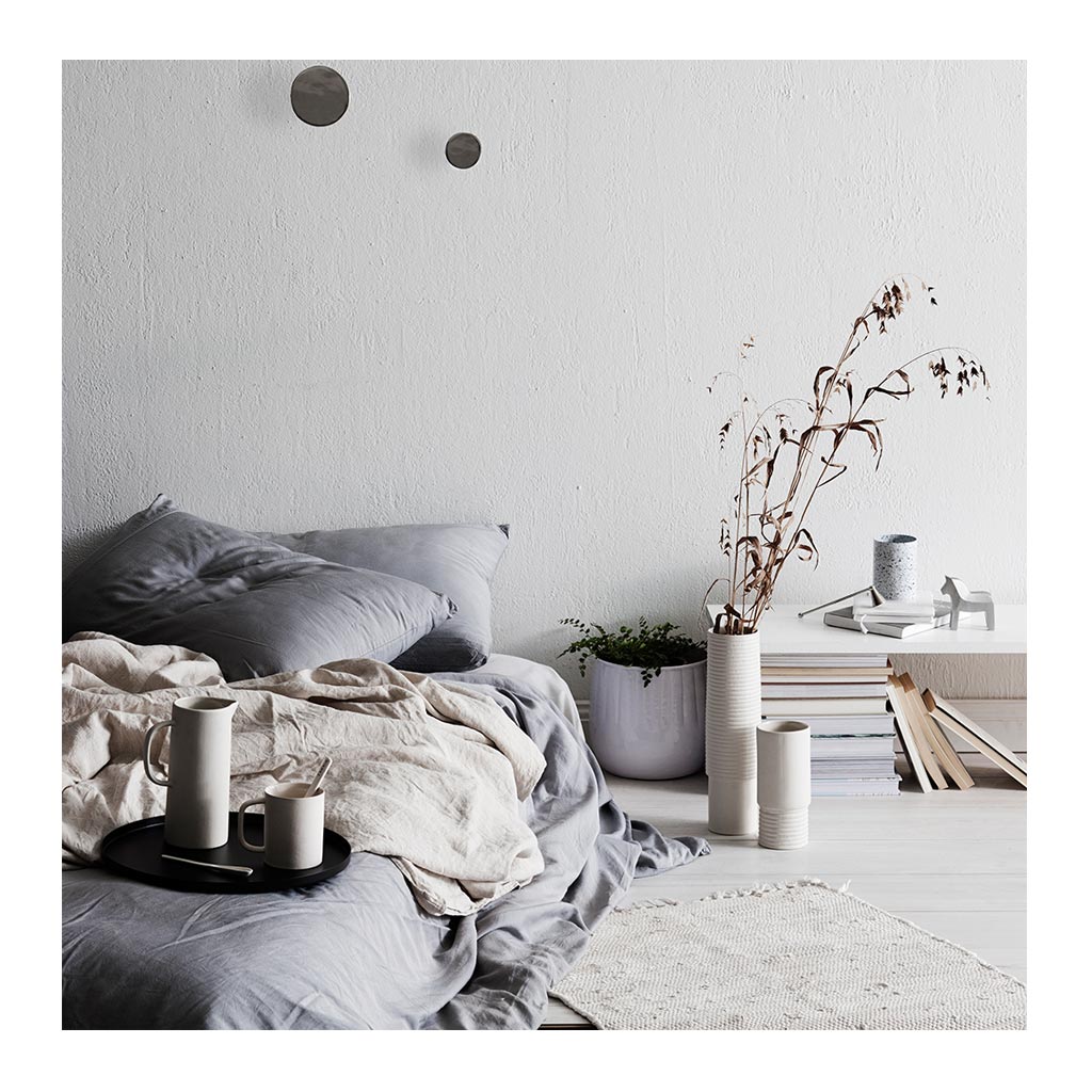 Other décor Zakkia Round Tray, Set of 2 - Black 170201012NBLK