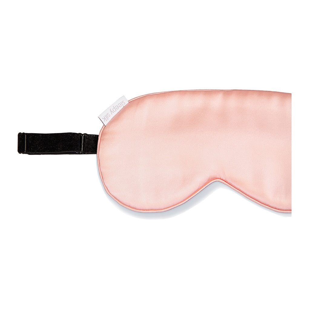 Sleepy Silk, Silk Eye Mask - Sky Blue Silk Sleep Mask (SS-EM-BL00), Silky Tots Silk Eye Mask, Slip Sleep Mask, SHHH Silk Silk Eye Mask