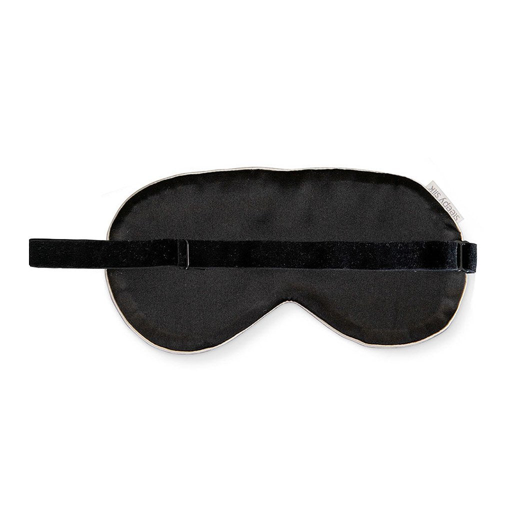Sleepy Silk, Silk Eye Mask - Dove Grey Grey Silk Sleep Mask (SS-EM-GR00), Silky Tots Silk Eye Mask, Slip Sleep Mask, SHHH Silk Silk Eye Mask