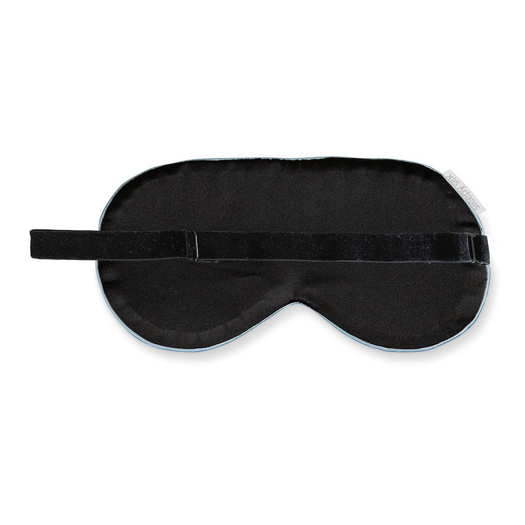 Sleepy Silk, Silk Eye Mask - Sky Blue Silk Sleep Mask (SS-EM-BL00), Silky Tots Silk Eye Mask, Slip Sleep Mask, SHHH Silk Silk Eye Mask