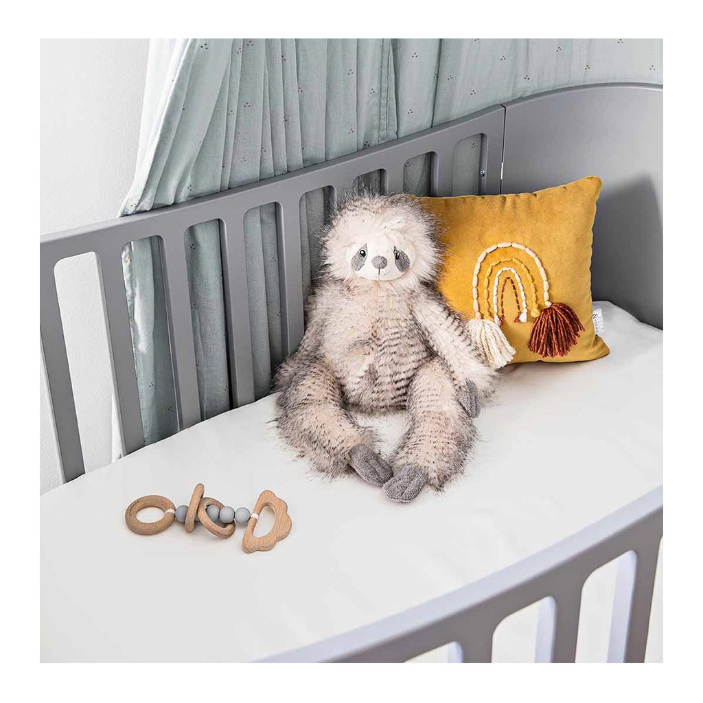 Sleepy Silk, Silk Fitted Sheet for Cots / Cribs - Ivory White (SS-FC-WH00) for baby hair loss and baby bald spots, Silky Tots 100% Silk Cot Sheet, Pawda Baby 100% Mulberry Silk Cot Full Fitted Sheet, Monday Silks, Baby Tresses Cot Bed Sheet