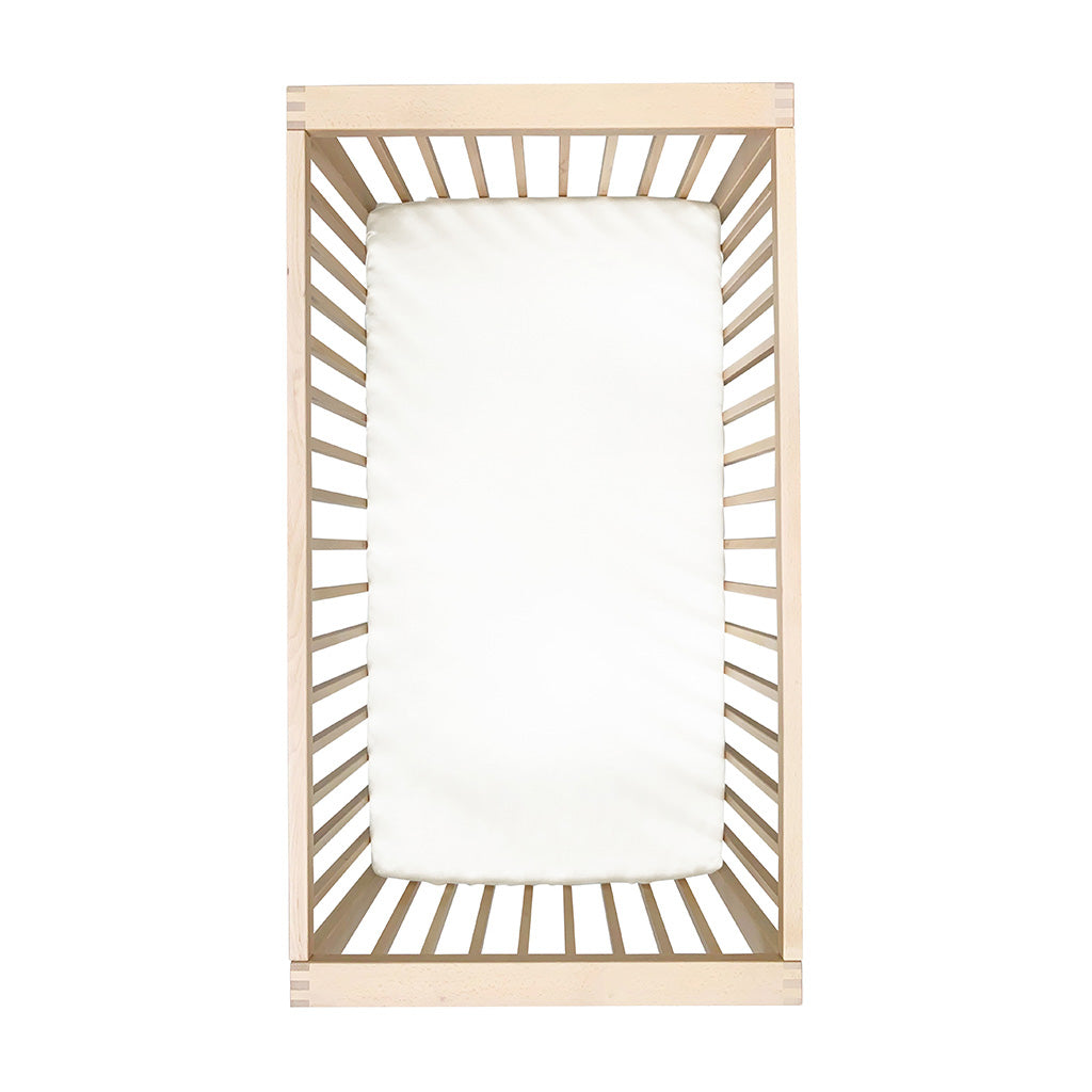 Sleepy Silk, Silk Fitted Sheet for Cots / Cribs - Ivory White (SS-FC-WH00) for baby hair loss and baby bald spots, Silky Tots 100% Silk Cot Sheet, Pawda Baby 100% Mulberry Silk Cot Full Fitted Sheet, Monday Silks, Baby Tresses Cot Bed Sheet