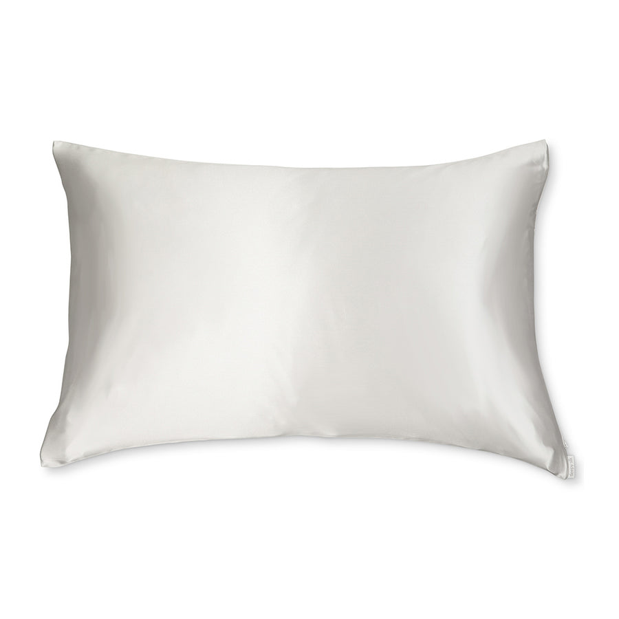 Sleepy Silk, Silk Pillowcase - Dove Grey Grey (SS-PC-GR00), Silky Tots Double Sided Silk Pillow Slip, Pawda Baby 100% Mulberry Silk Junior or Adult Pillow Case, Slip Pillowcase, SHHH Silk Silk Pillowcase