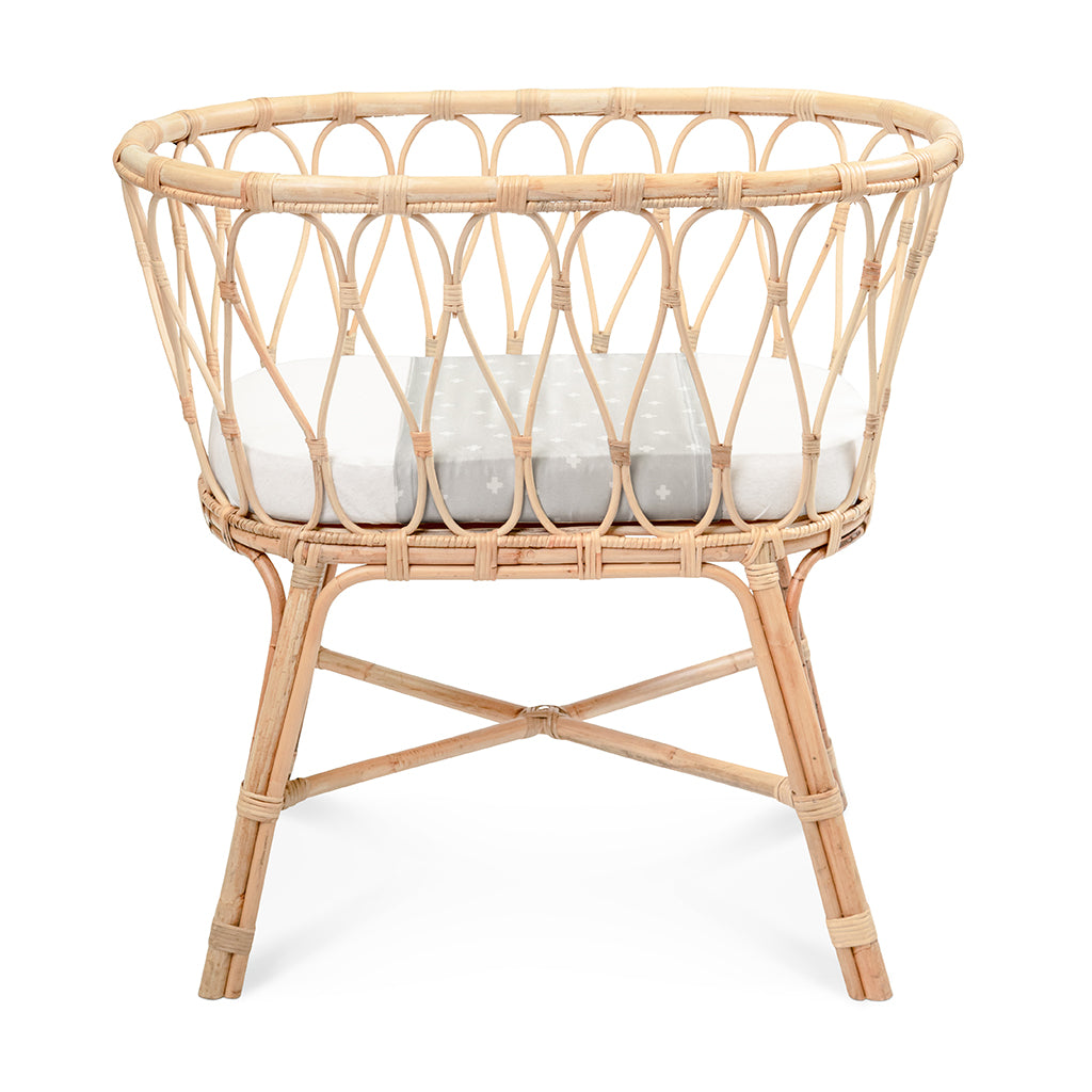 Sleepy Silk, Silk Sleeve, Set of 2 (Bassinet & Cot / Crib Sleeve) - Dove Grey - Dove Grey Crosses Grey - pattern (SS-BC-GR01) for baby hair loss and baby bald spots, Silky Tots Silk Cot Slip + Silk Bassinet Slip, Pawda Baby 100% Mulberry Silk Cot Semi Sheet and Silk Semi Sheet for Bassinet, Monday Silks, Baby Tresses Cot Bed Sheet