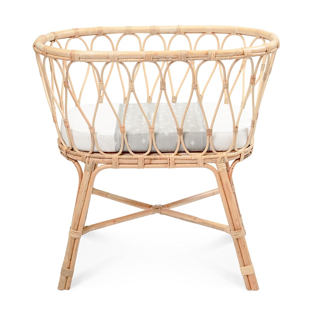 Sleepy Silk, Silk Sleeve for Bassinets - Dove Grey Crosses Grey - pattern (SS-BS-GR01) for baby hair loss and baby bald spots, Silky Tots Silk Bassinet Slip, Pawda Baby 100% Mulberry Silk Semi Sheet for Bassinet, Monday Silks, Baby Tresses Cot Bed Sheet