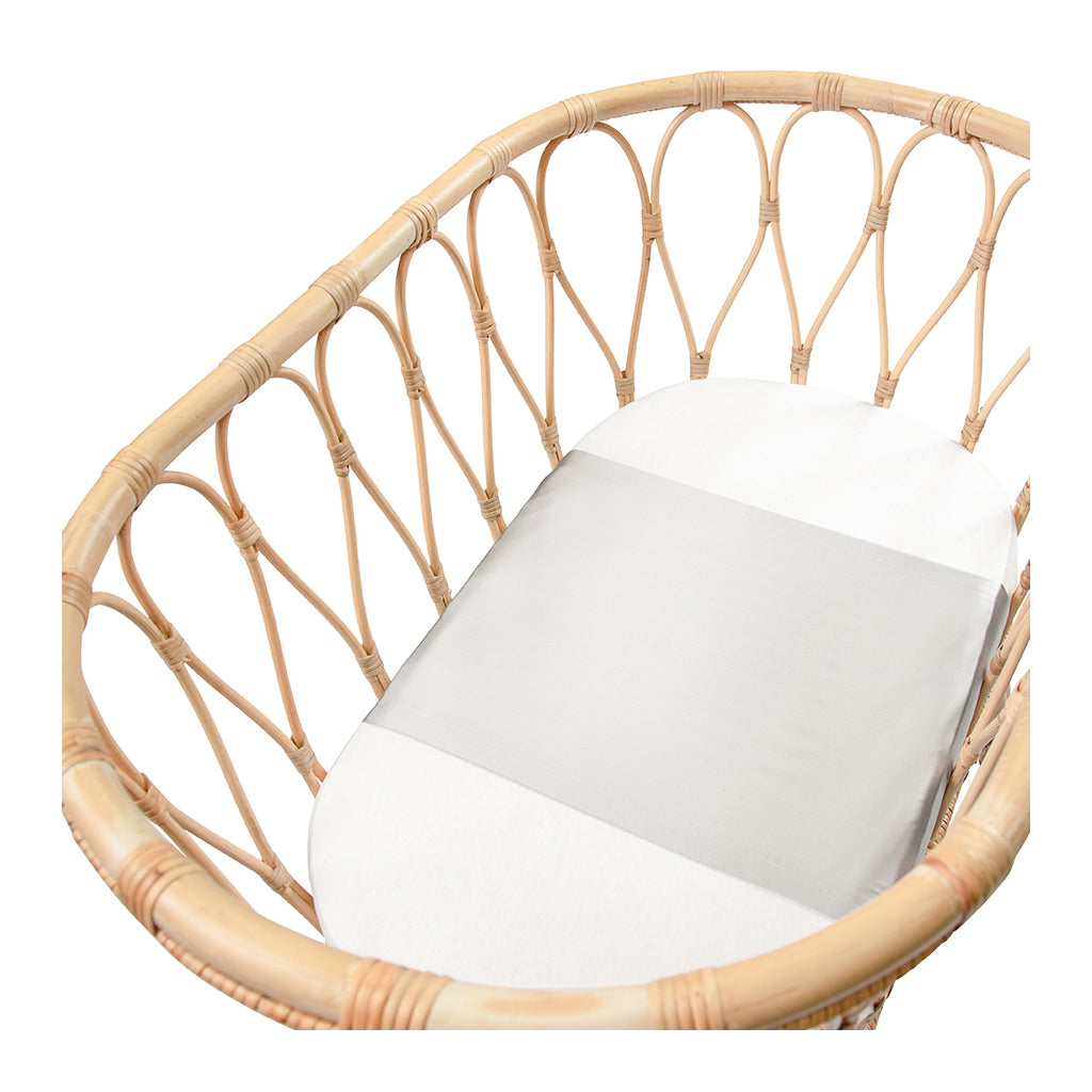 Sleepy Silk, Silk Sleeve, Set of 2 (Bassinet & Cot / Crib Sleeve) - Dove Grey - Dove Grey Grey (SS-BC-GR00) for baby hair loss and baby bald spots, Silky Tots Silk Cot Slip + Silk Bassinet Slip, Pawda Baby 100% Mulberry Silk Cot Semi Sheet and Silk Semi Sheet for Bassinet, Monday Silks, Baby Tresses Cot Bed Sheet