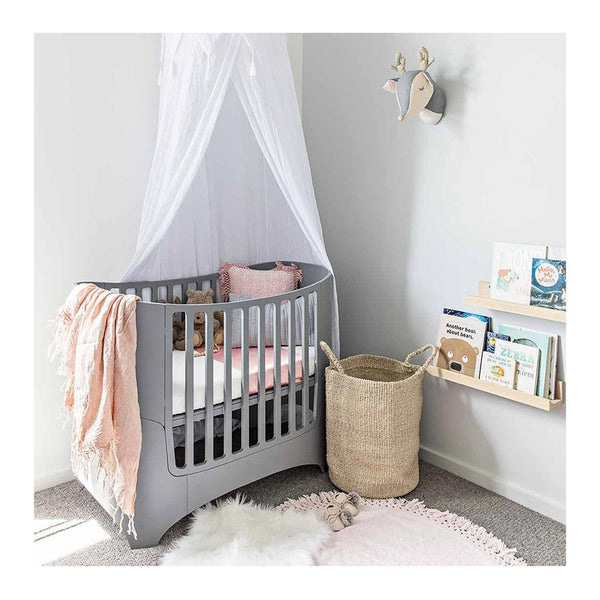 Sleepy Silk Sleeve Duo for Bassinets Cots Blush Pink The Design Edit