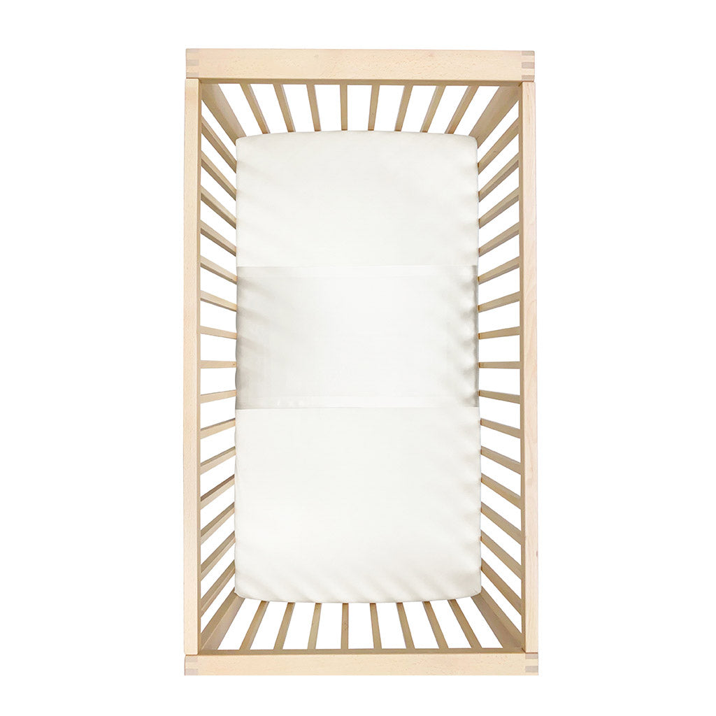 Sleepy Silk, Silk Sleeve for Cots / Cribs - Ivory White (SS-CS-WH00) for baby hair loss and baby bald spots, Silky Tots Silk Cot Slip, Pawda Baby 100% Mulberry Silk Cot Semi Sheet, Monday Silks, Baby Tresses Cot Bed Sheet