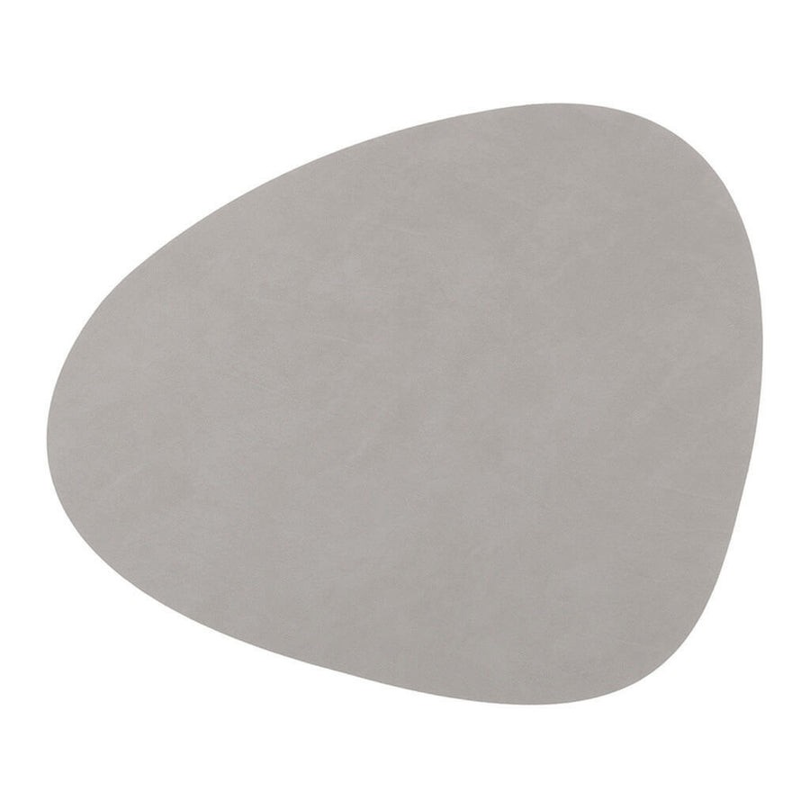 Tableware Lind DNA Nupo Curve Table Mat, Large in Light Grey 981162