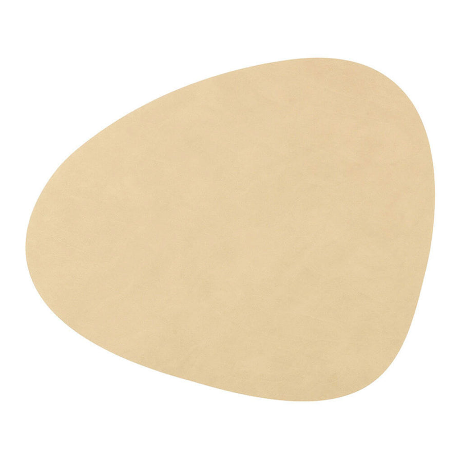 Tableware Lind DNA Nupo Curve Table Mat, Large in Sand 981163