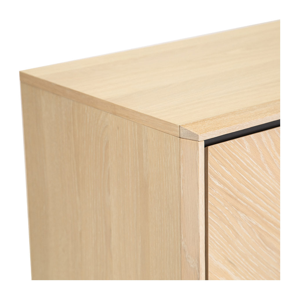 Archer Modern Scandinavian Wooden Oak Sideboard INTERIOR SECRETS  DT2011-VN Helga Narrow Sideboard and Buffet