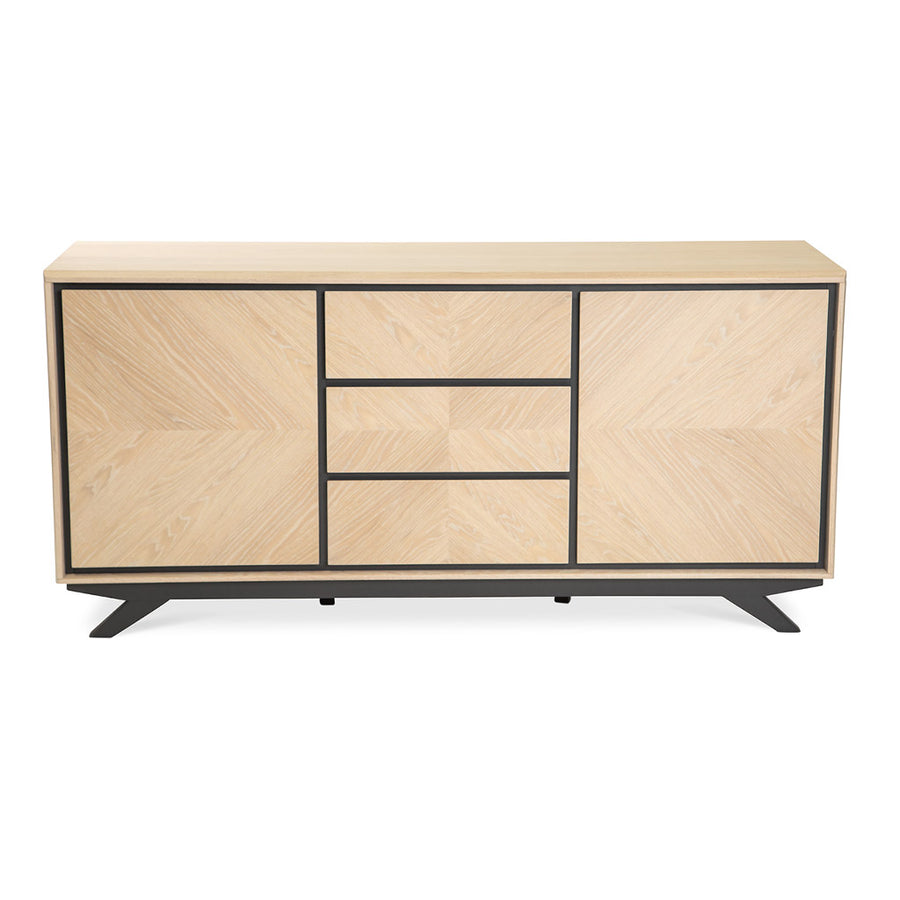 Archer Modern Scandinavian Wooden Oak Sideboard INTERIOR SECRETS  DT2260-VN Helga Wide Sideboard And Buffet