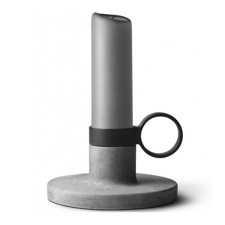 Candle Holders Menu Weight Here Candleholder - Medium, Grey 4757139