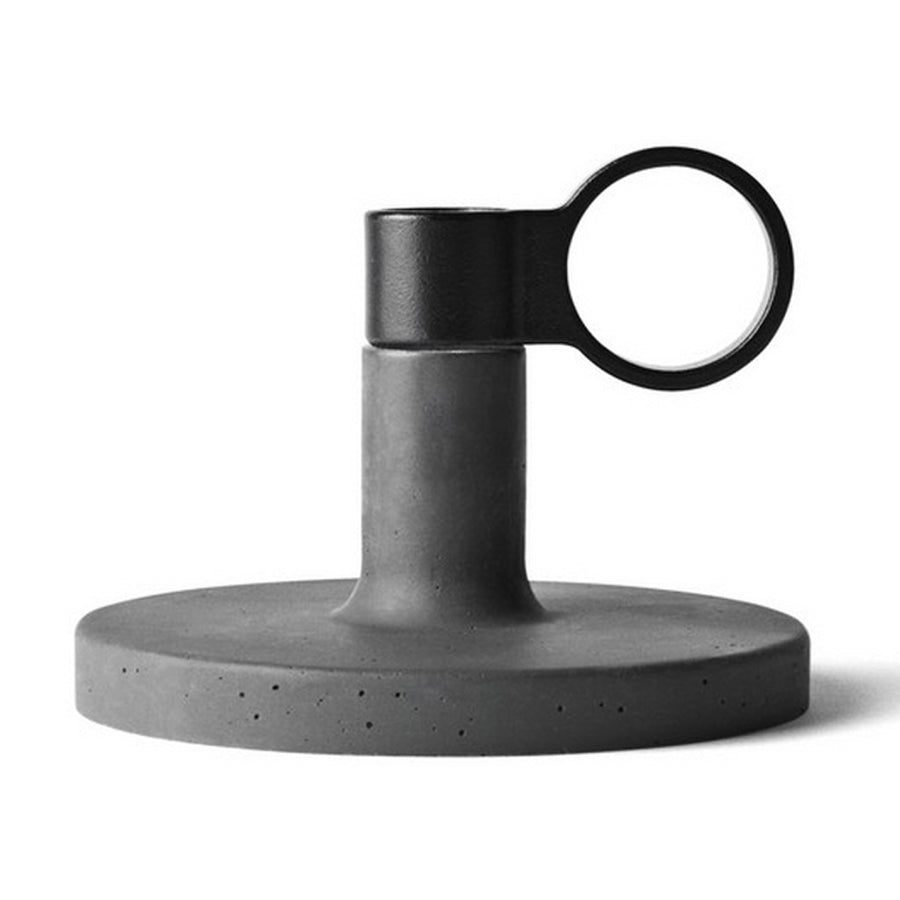 Candle Holders Menu Weight Here Candleholder - Small, Dark Grey 4756159