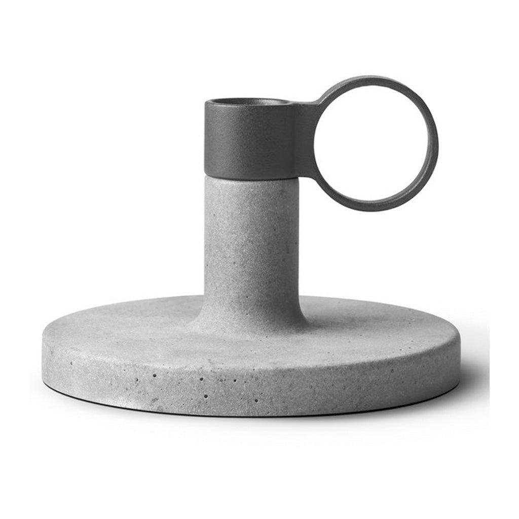 Candle Holders Menu Weight Here Candleholder - Small, Grey 4756139