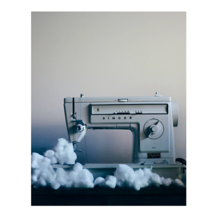 Cloud Factory Reignbow Sewing Machine Photo Print