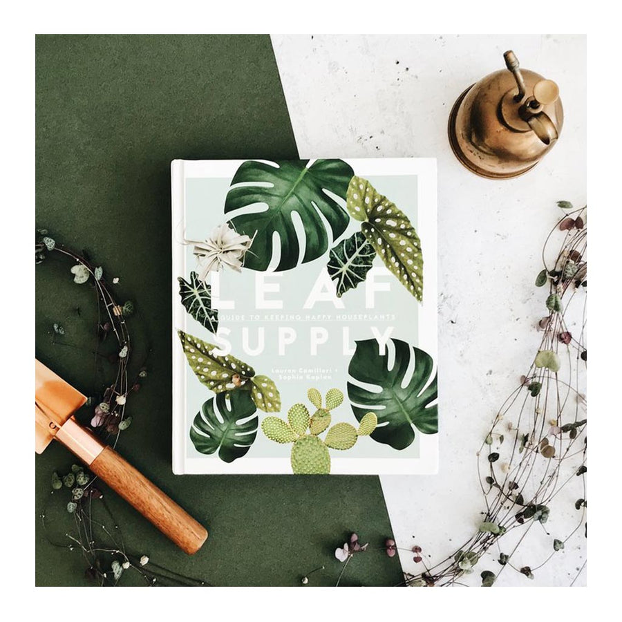Coffee Table Books-Smith Street Books - Lauren Camilleri + Sophia Kaplan - Leaf Supply: A Guide to Keeping Happy House Plants - 9781925418637