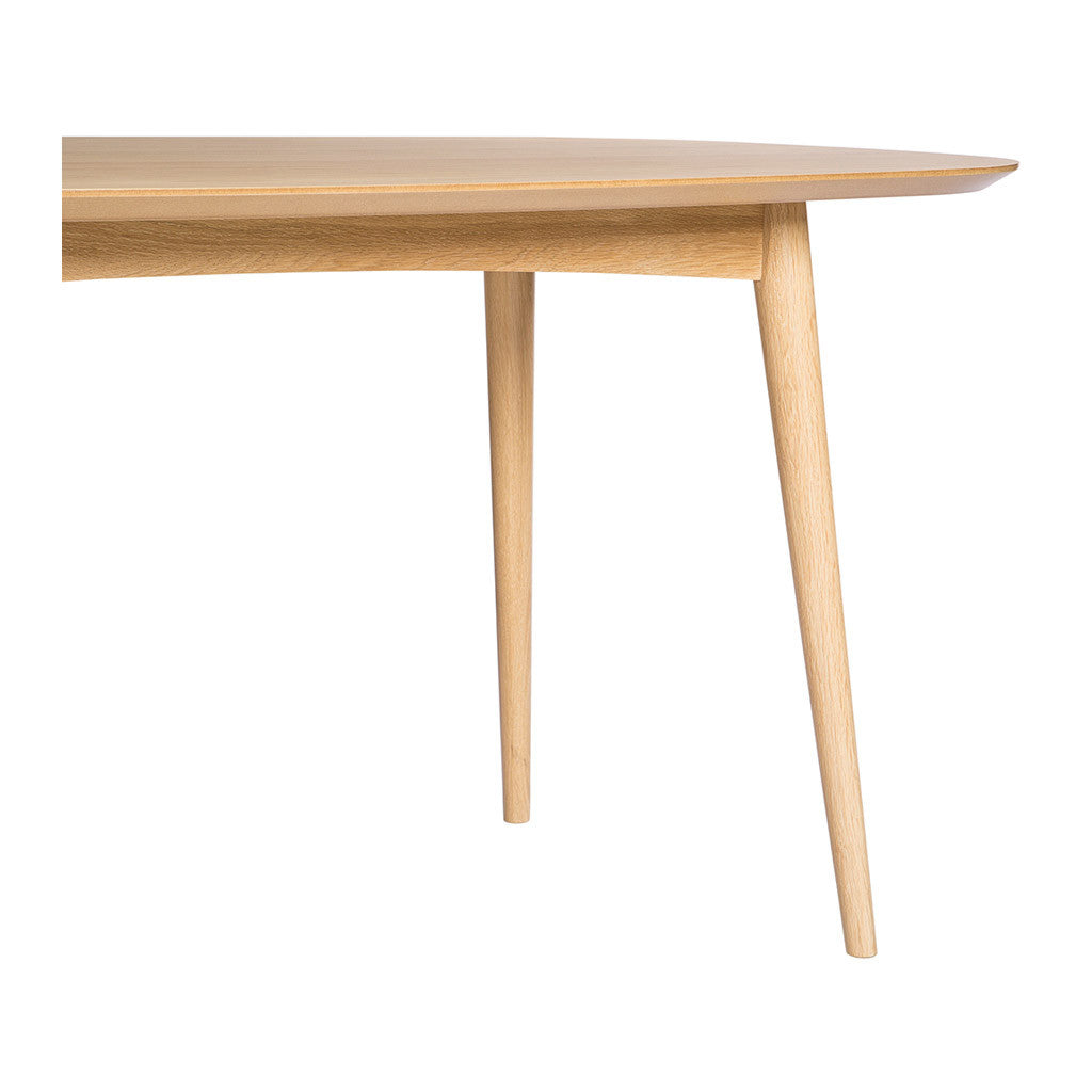 Ingrid Retro Scandinavian Wooden Oak 6 Seater Dining Table BROSA Mia 175cm Dining Table INTERIOR SECRETS DT781-VN Johansen Scandinavian Fixed Dining Table - Natural LIFE INTERIORS Stockholm Dining Table (Oak)