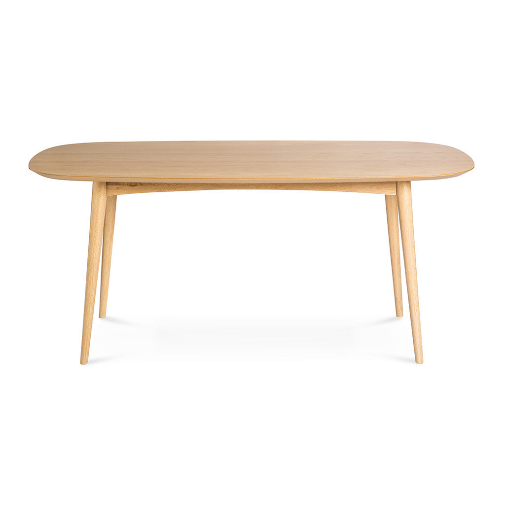 Ingrid Retro Scandinavian Wooden Oak 6 Seater Dining Table BROSA Mia 175cm Dining Table INTERIOR SECRETS DT781-VN Johansen Scandinavian Fixed Dining Table - Natural LIFE INTERIORS Stockholm Dining Table (Oak)