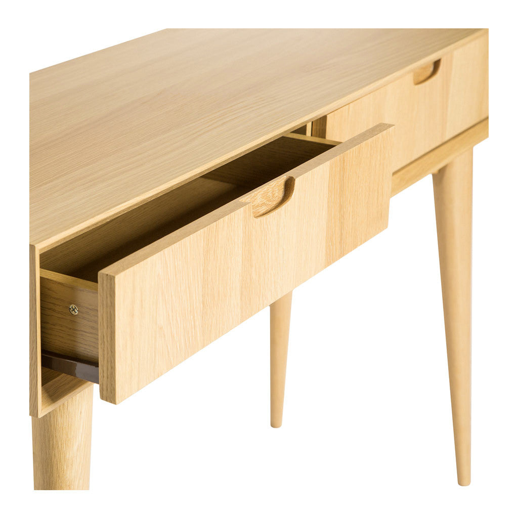 Ingrid Retro Scandinavian Wooden Oak Console Table with Drawers BROSA Mia Console Table With Drawers INTERIOR SECRETS DT776-VN Johansen Console Table with Drawers MATT BLATT Stockholm Console Table LIFE INTERIORS Stockholm Console Table Drawer, Oak