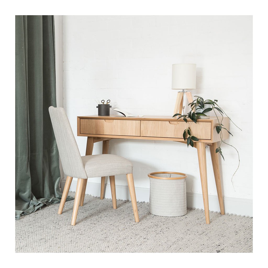 Ingrid Retro Scandinavian Wooden Oak Console Table with Drawers BROSA Mia Console Table With Drawers INTERIOR SECRETS DT776-VN Johansen Console Table with Drawers MATT BLATT Stockholm Console Table LIFE INTERIORS Stockholm Console Table Drawer, Oak