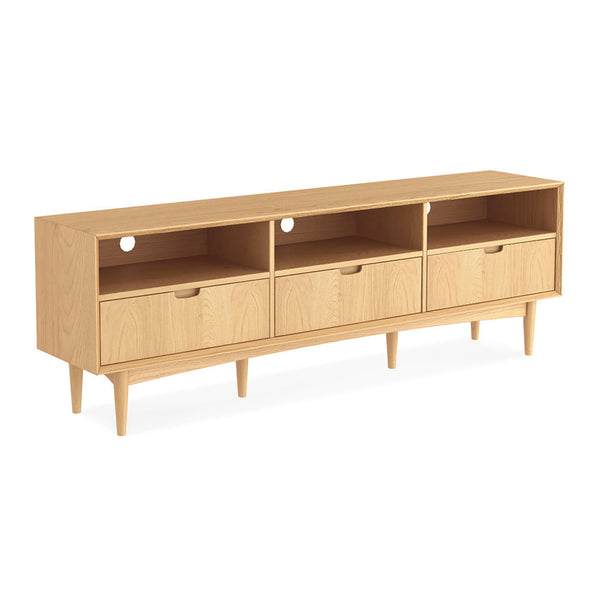 Ingrid Wide Scandinavian Wooden Entertainment Unit - The Design Edit, Melbourne + Sydney