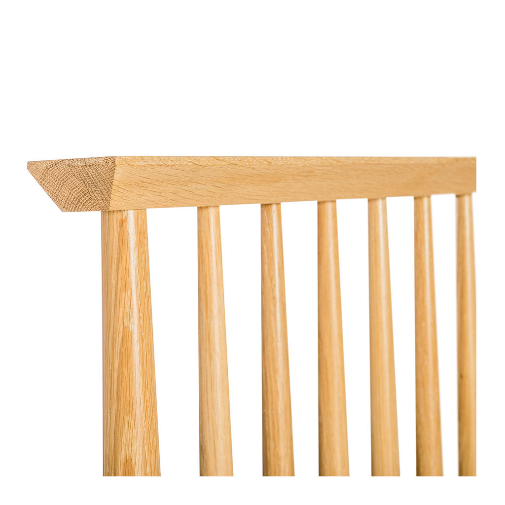 Jakob Danish Scandinavian Wooden Oak King Bed BROSA BEDETH10OAK Ethan King Size Wooden Bed Frame