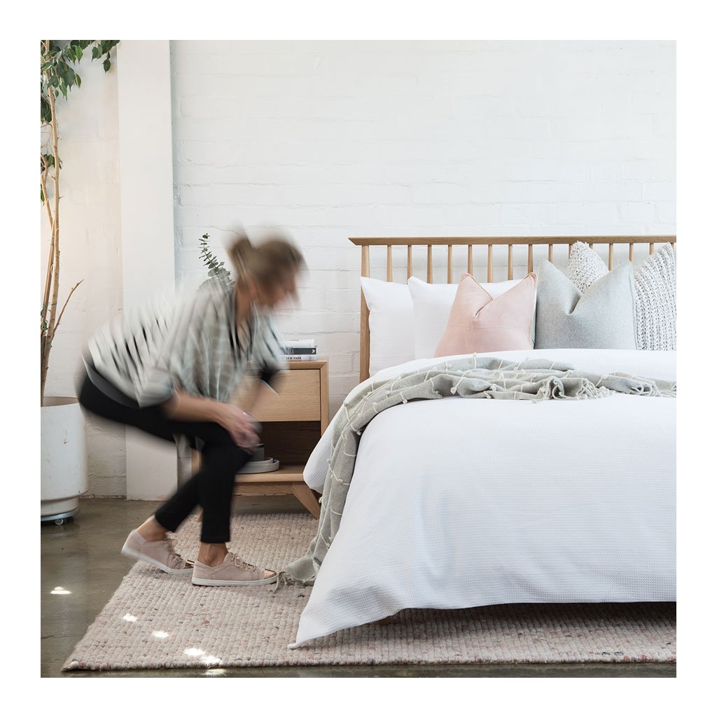 Jakob Danish Scandinavian Wooden Oak King Bed BROSA BEDETH10OAK Ethan King Size Wooden Bed Frame