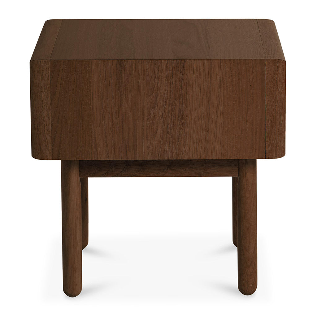 Kenjin Japanese Scandinavian Walnut and Beech Wood Bedside Table with Drawer INTERIOR SECRETS  ST2142-VN Kenston Lamp Side Table with Drawer - Walnut, LIFE INTERIORS Koto Bedside Table with 1 Drawer (Walnut)