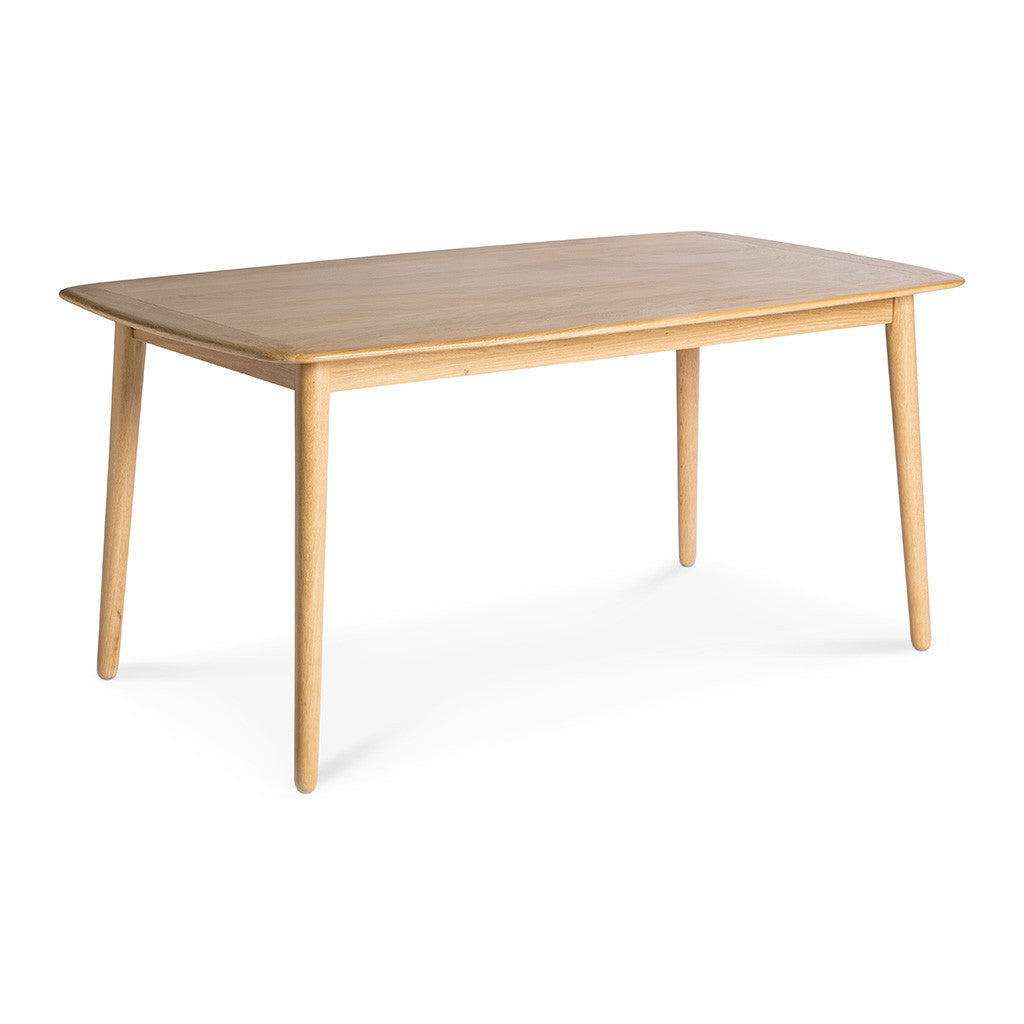 6 seater timber dining table deals