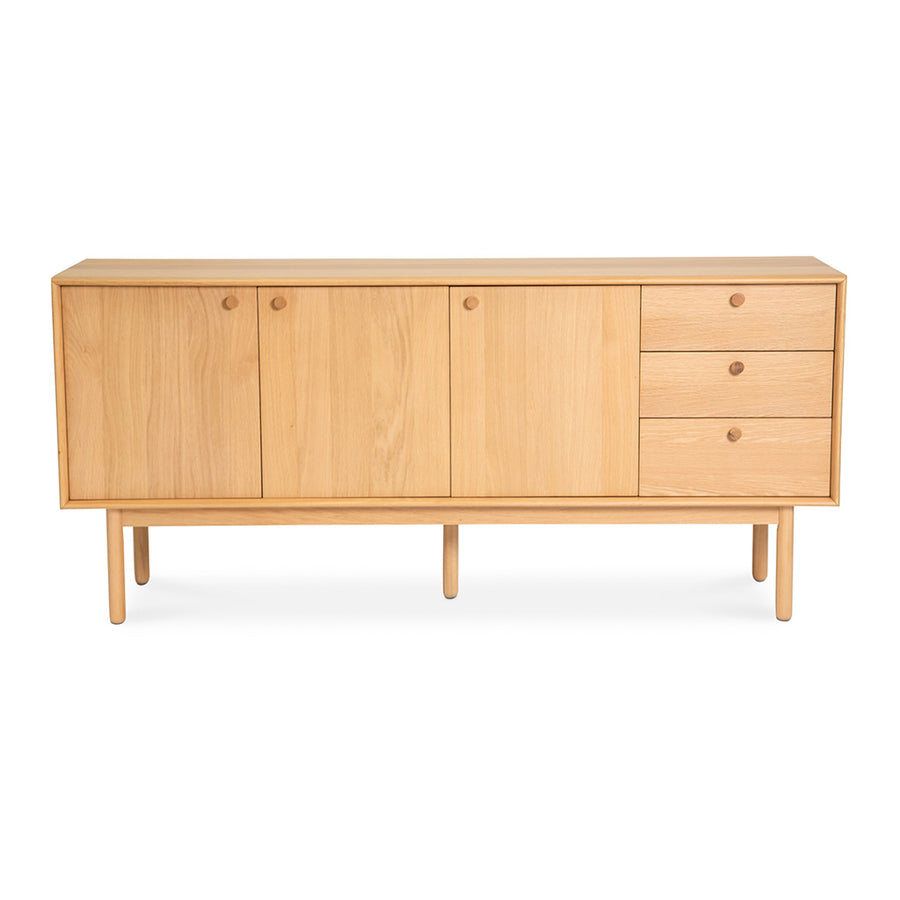 Natsumi Japanese Scandinavian Wooden Oak Sideboard BROSA SDBKAN09OAK Kaneko Sideboard, INTERIOR SECRETS  DT132-VN Kenston Sideboard and Buffet - Natural, LIFE INTERIORS Koto Sideboard