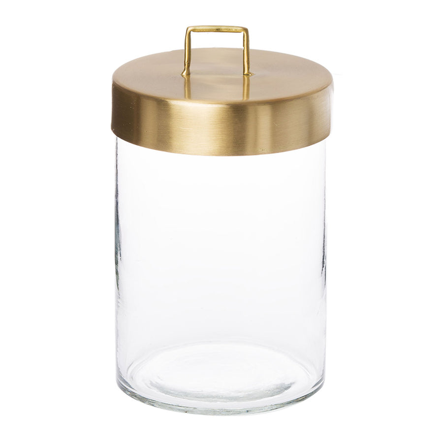 Other décor Zakkia Glass Jar - Large Brass 160208001LBRS