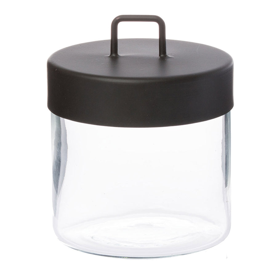 Other décor Zakkia Glass Jar - Medium Black  160208001MBLK
