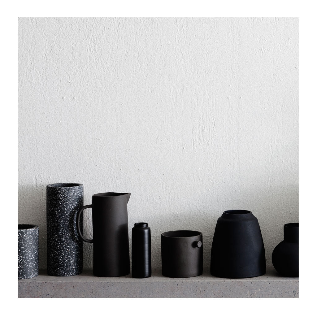 Other décor Zakkia Handle Pot - Large, Charcoal Black 170106004LBLK
