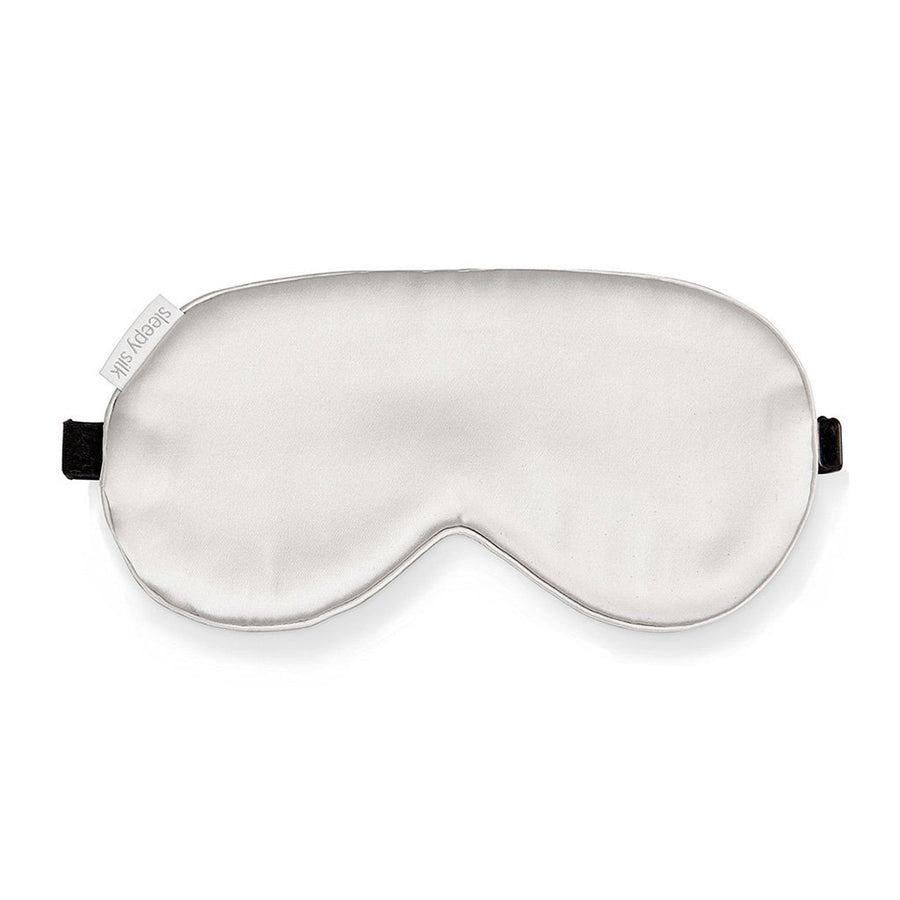 Sleepy Silk, Silk Eye Mask - Dove Grey Grey Silk Sleep Mask (SS-EM-GR00), Silky Tots Silk Eye Mask, Slip Sleep Mask, SHHH Silk Silk Eye Mask